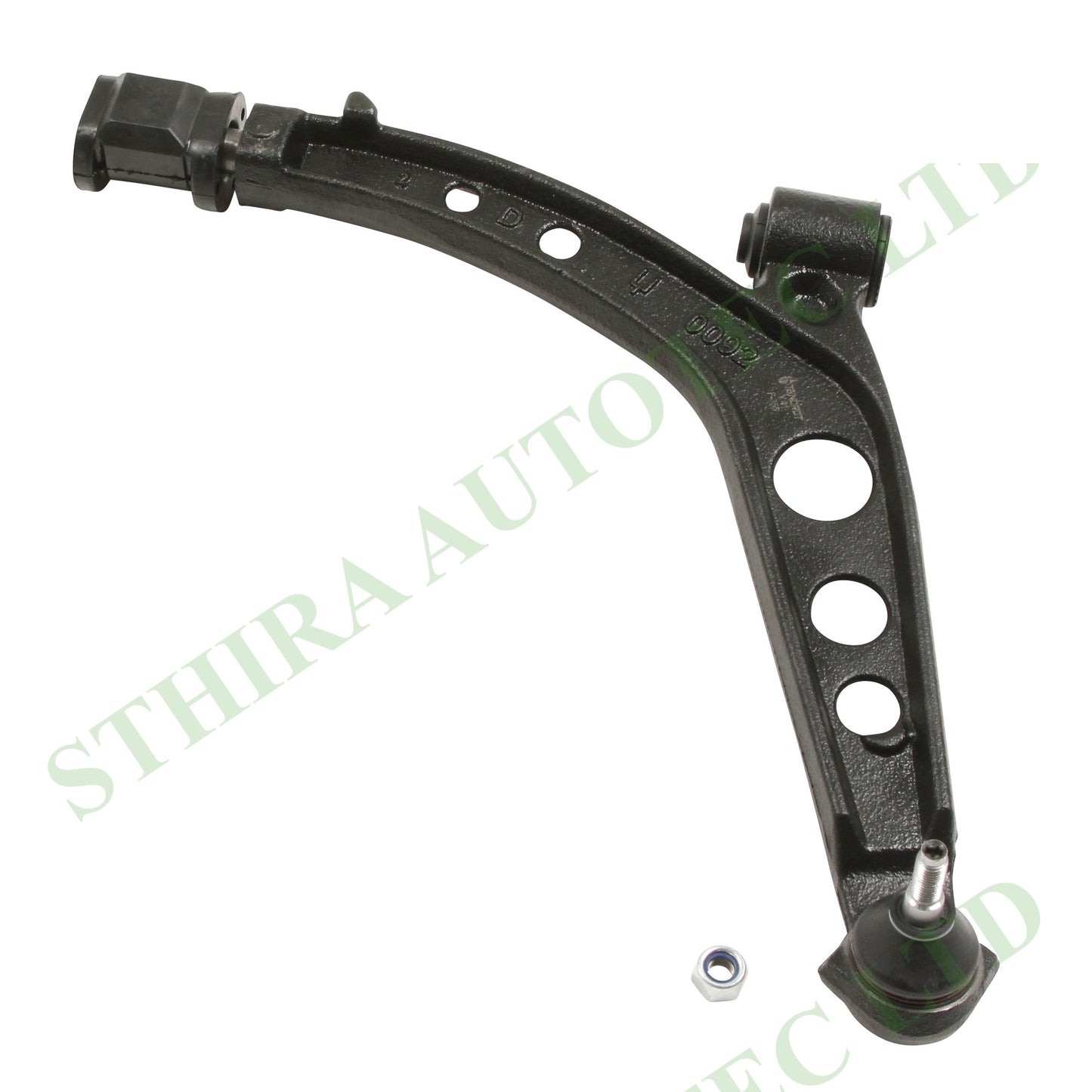 Fiat Cinquecento Front Right Hand Suspension Control Arm - Cast Steel - OEM Ref 7636996 - RP6996R